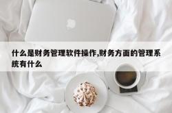 什么是财务管理软件操作,财务方面的管理系统有什么