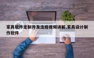 家具软件定制开发流程视频讲解,家具设计 *** 软件